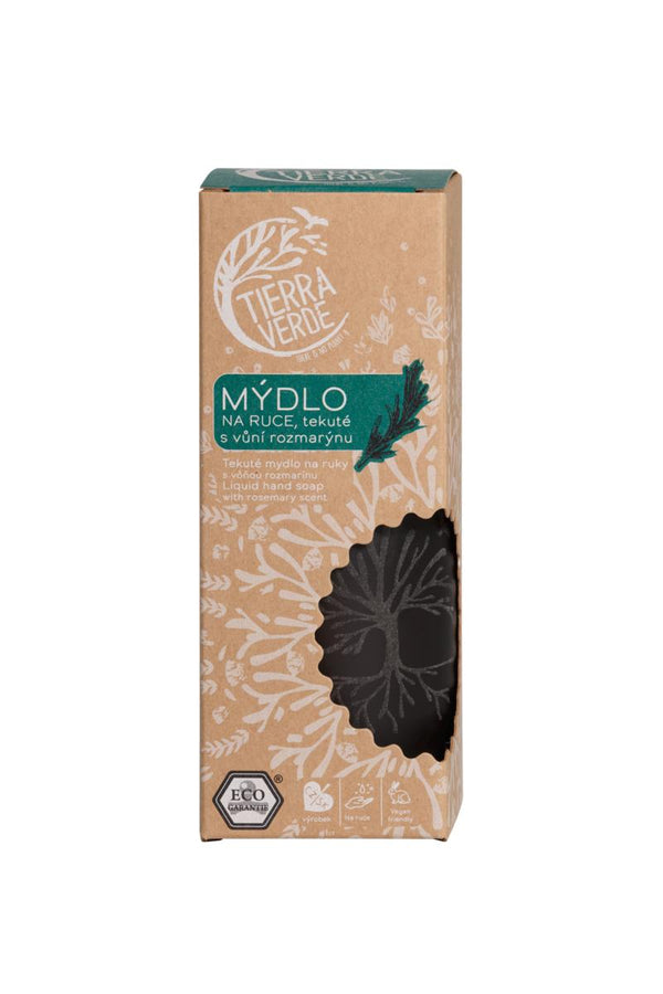 Tierra Verde Tekuté mýdlo na ruce – rozmarýnové (230 ml) - pošk. obal
