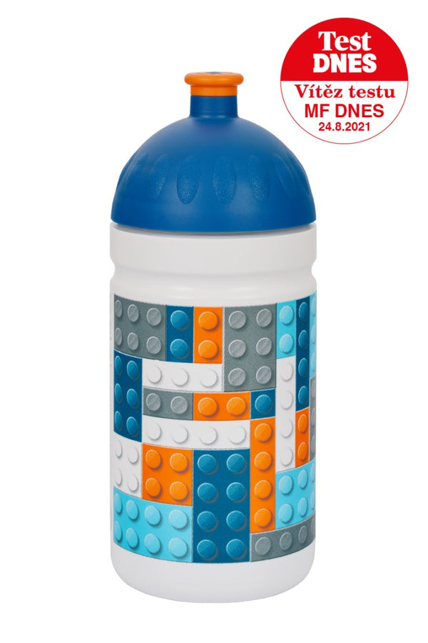 Zdravá fľaša pre deti (0,5 l) - Kostičky