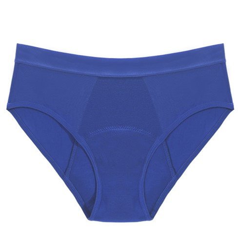 Pinke Welle Menštruačné nohavičky Bikini Blue - farba. a slabá menštruácia