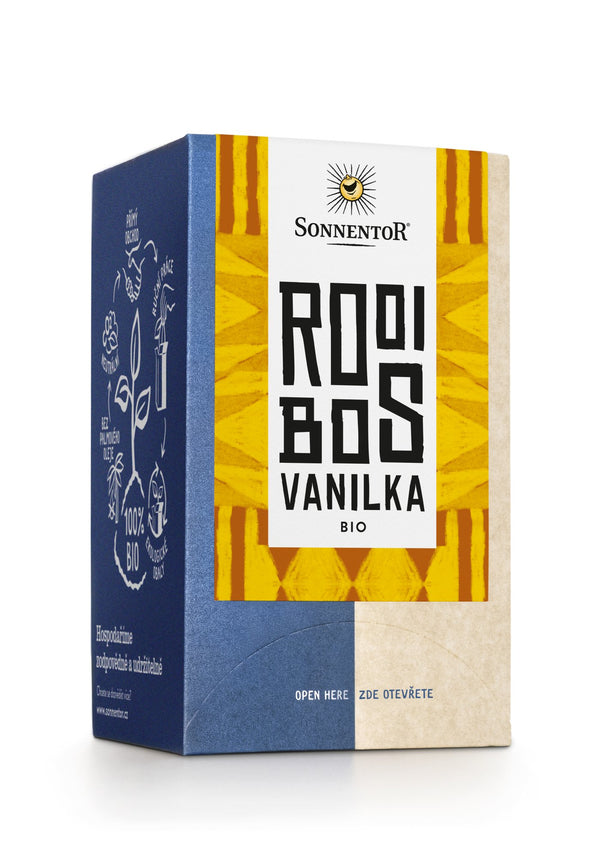 Sonnentor Rooibos vanilka <tc>BIO</tc> - nálevové vrecúška (18 x 1,2 g)