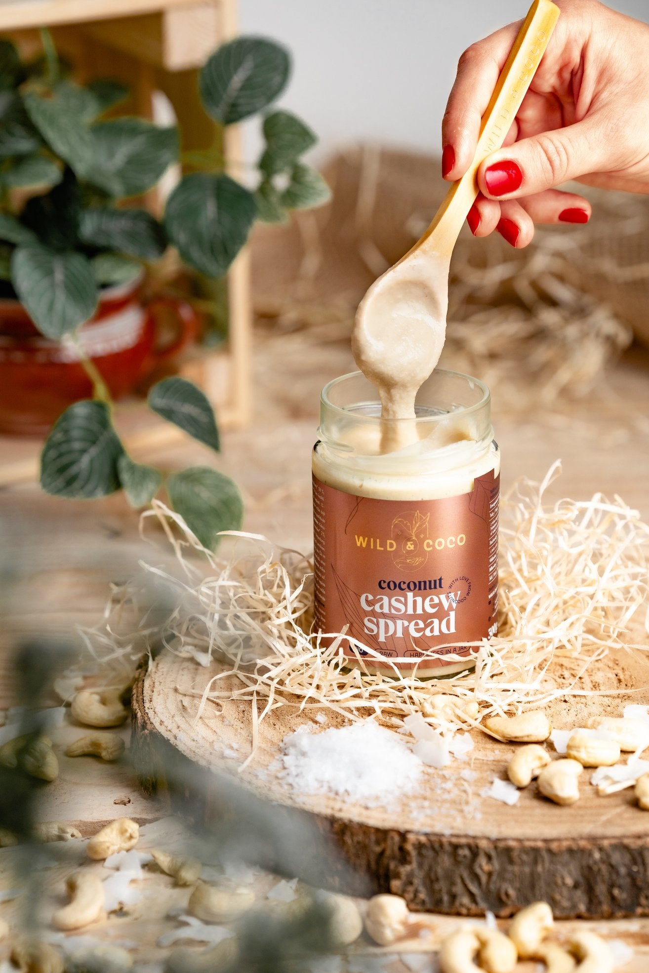 Wild & Coco Coconut Spread Kešu nátierka <tc>BIO</tc> (300 g)
