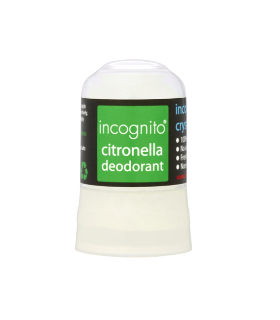 Ochranný kryštálový dezodorant Incognito Citronela (50 ml)