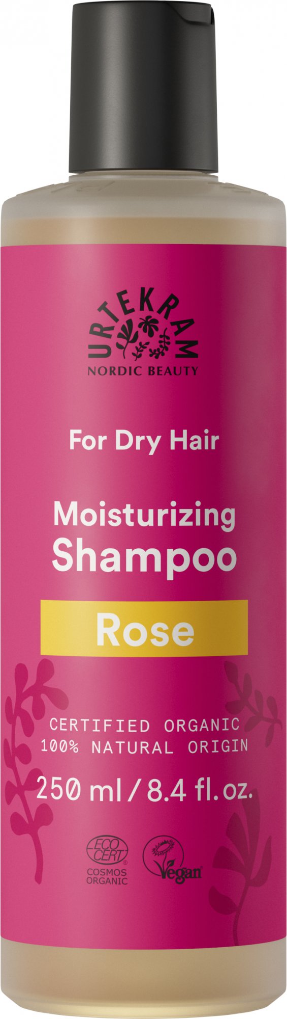 Urtekram Ružový šampón na suché vlasy <tc>BIO</tc>