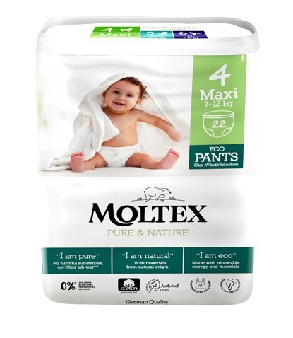 Moltex Pure & Nature - Maxi 7-12 kg (22 ks)