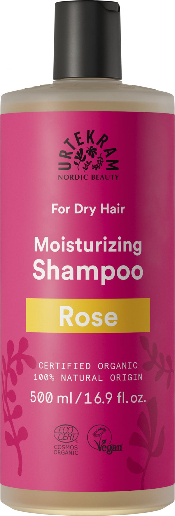 Urtekram Ružový šampón na suché vlasy <tc>BIO</tc>