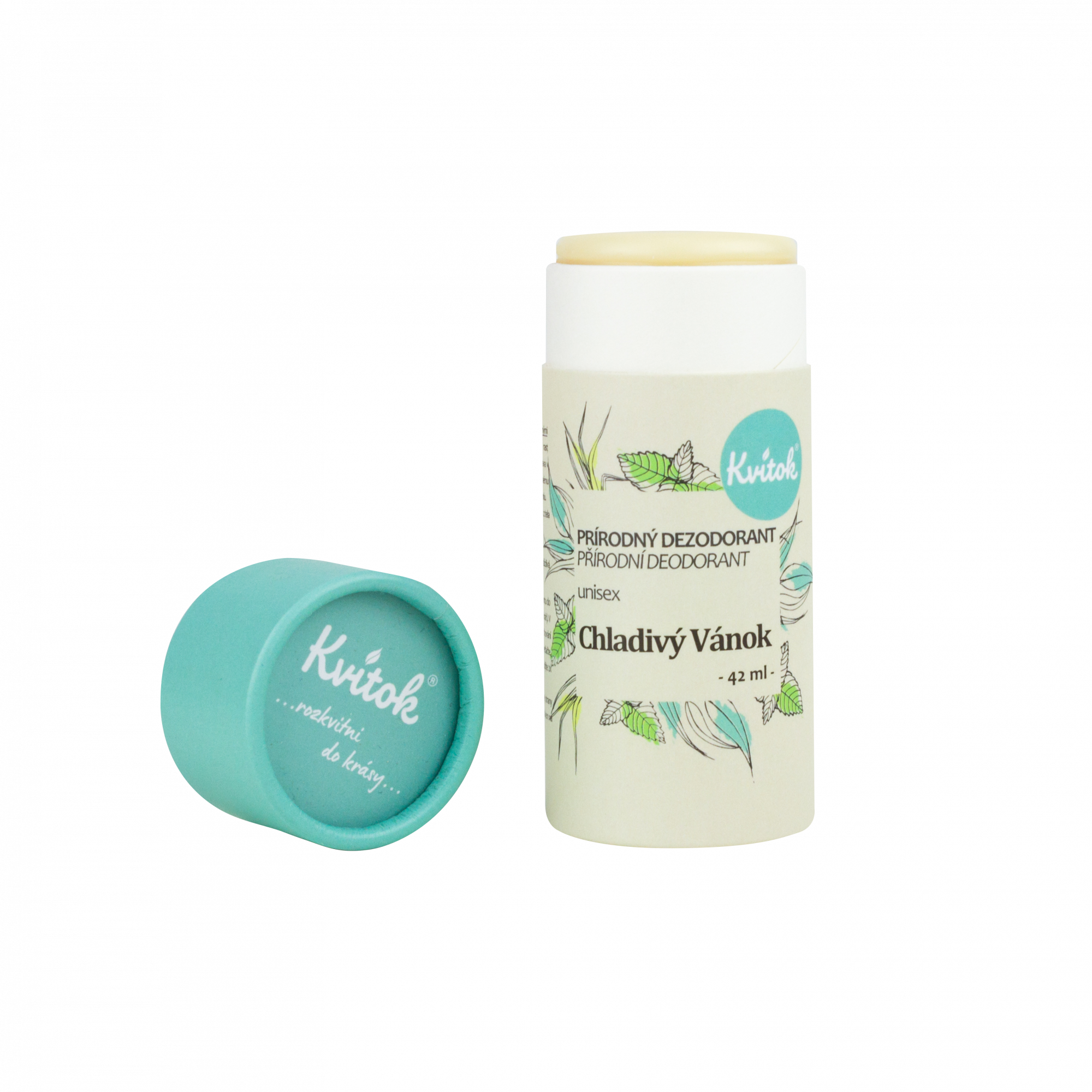 Tuhý dezodorant Kvitok Cool Breeze (42 ml)