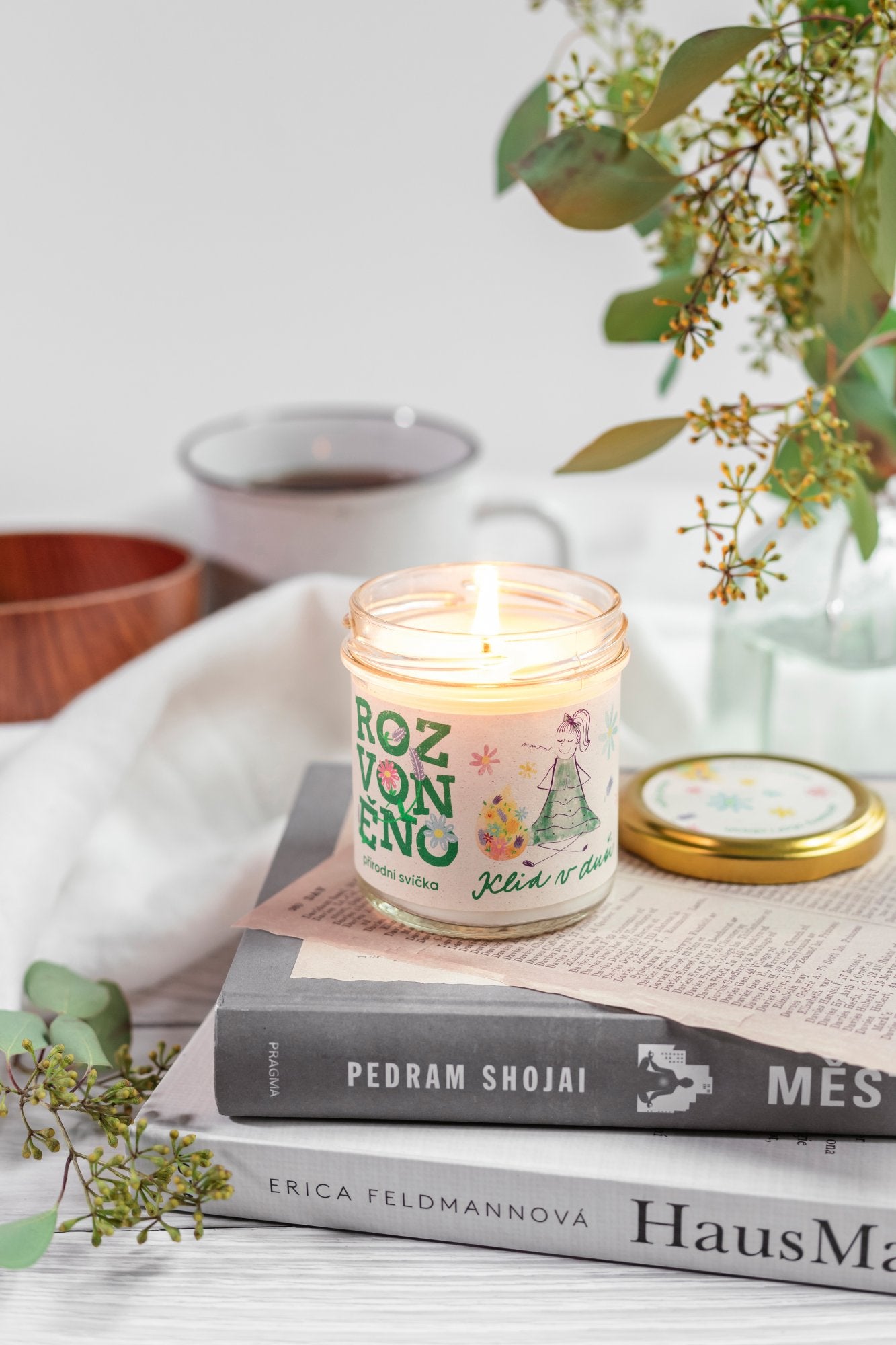 Vonná sviečka - Pokoj v duši (130 ml)