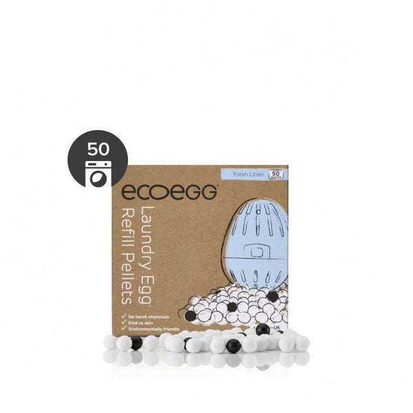 Ecoegg Náplň do pracieho vajíčka so sviežou vôňou bavlny - na 50 pracích cyklov