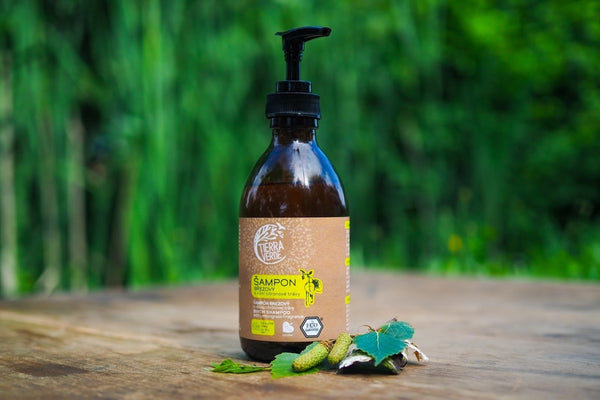 Tierra Verde Brezový šampón na suché vlasy s citrónovou trávou