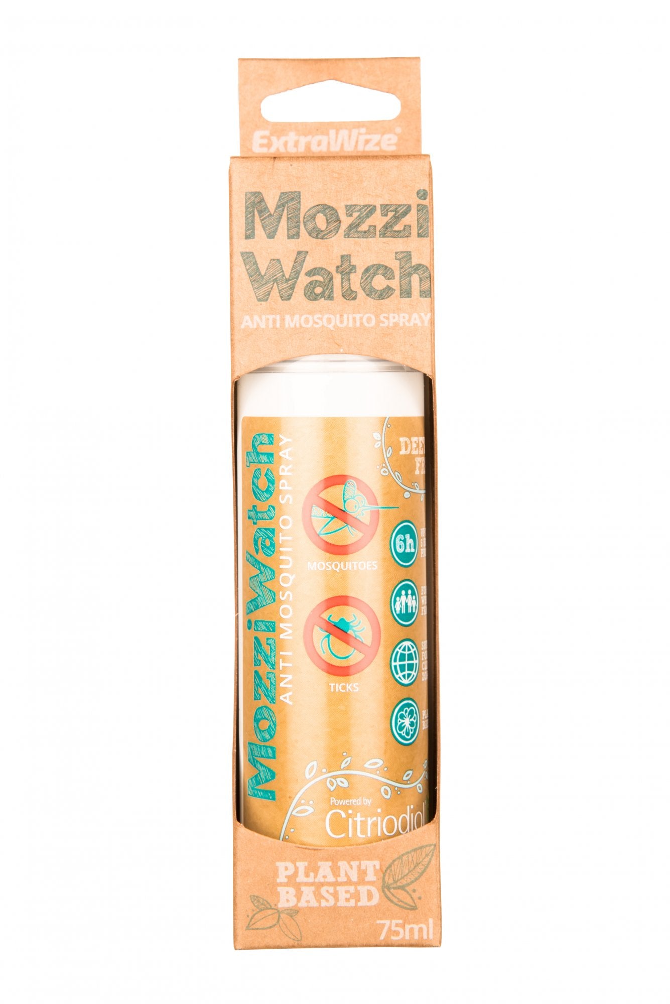MozziWatch Prírodný repelentný sprej (75 ml)