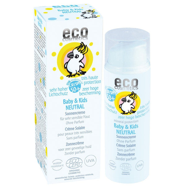 Eco Cosmetics Baby Detský opaľovací krém neutrálny SPF 50+ <tc>BIO</tc> (50 ml)