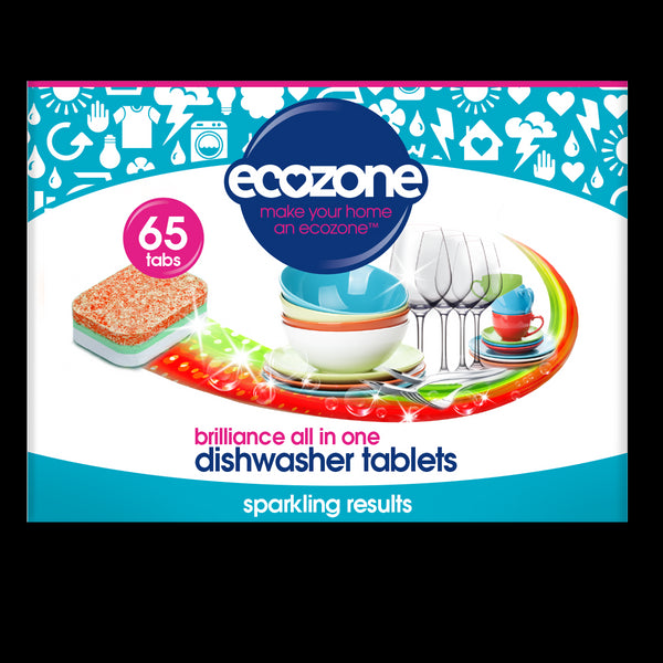 Tablety do umývačky riadu Ecozone Brilliance - všetko v jednom