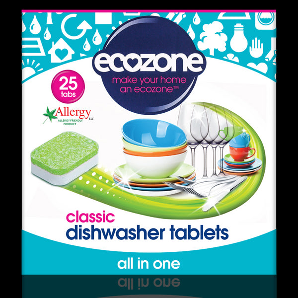 Tablety do umývačky riadu Ecozone Classic - všetko v jednom