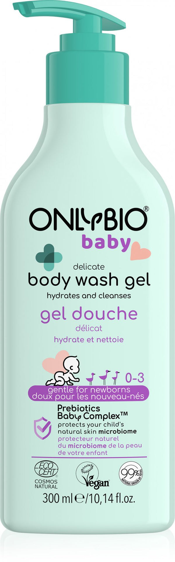 OnlyBio Jemné detské umývanie (300 ml)