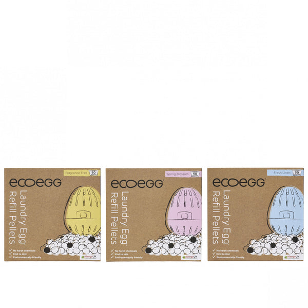Ecoegg Náplň do pracieho vajíčka so sviežou vôňou bavlny - na 50 pracích cyklov