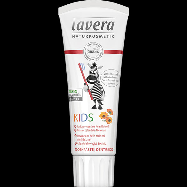 Detská zubná pasta Lavera <tc>BIO</tc> (75 ml)