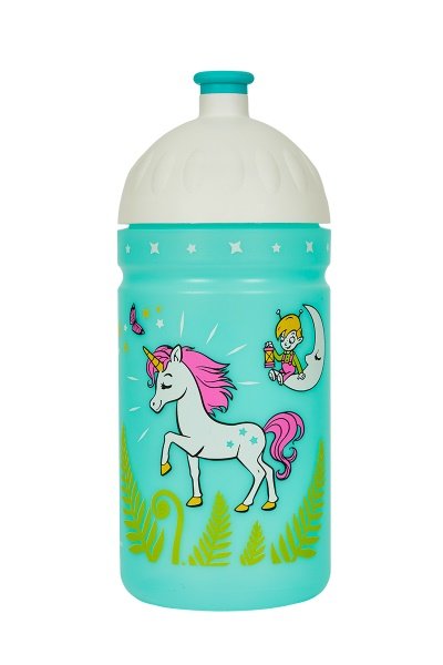 Zdravá fľaša pre deti (0,5 l) - Jednorožec a víly