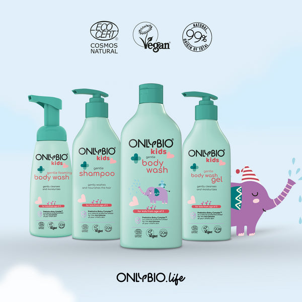OnlyBio Jemný šampón pre deti od 3 rokov (300 ml)