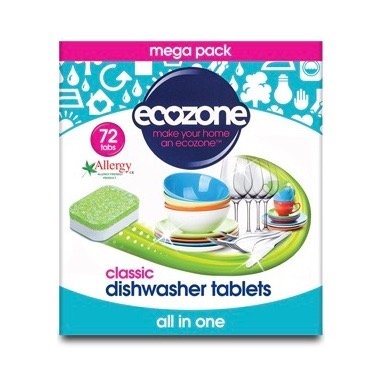 Tablety do umývačky riadu Ecozone Classic - všetko v jednom