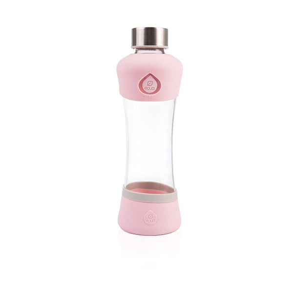 Equa Sklenená fľaša Active (0,55 l) - ružová