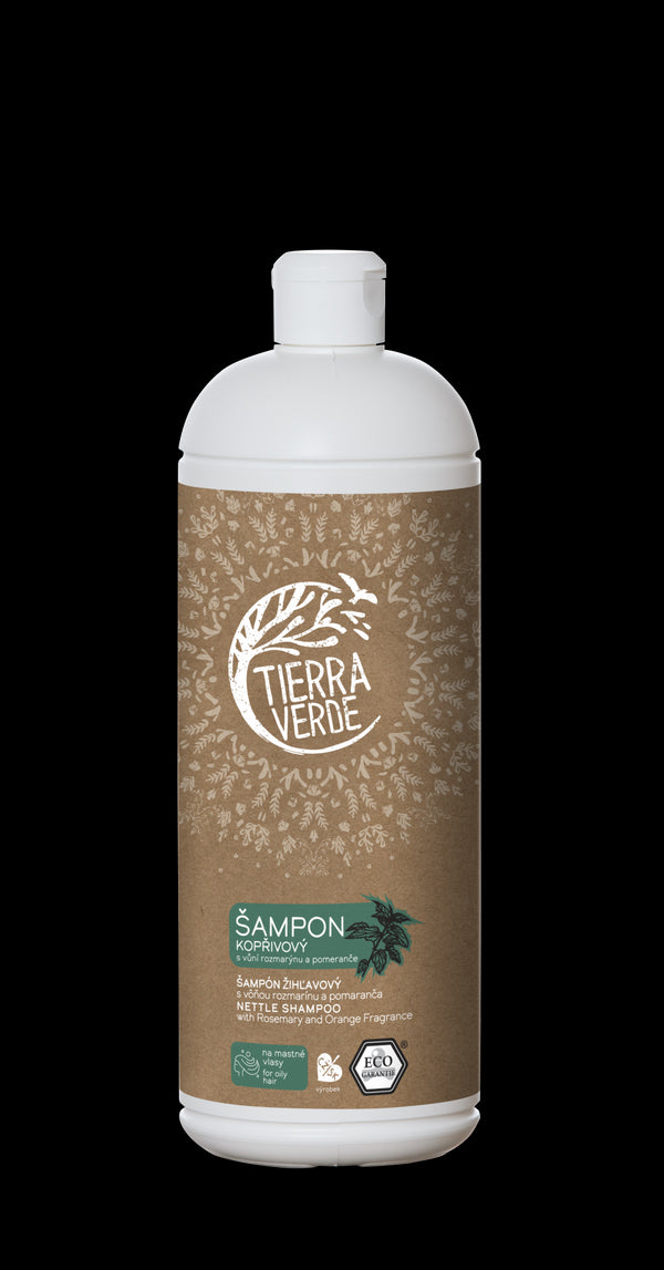 Tierra Verde Žihľavový šampón na mastné vlasy s rozmarínom