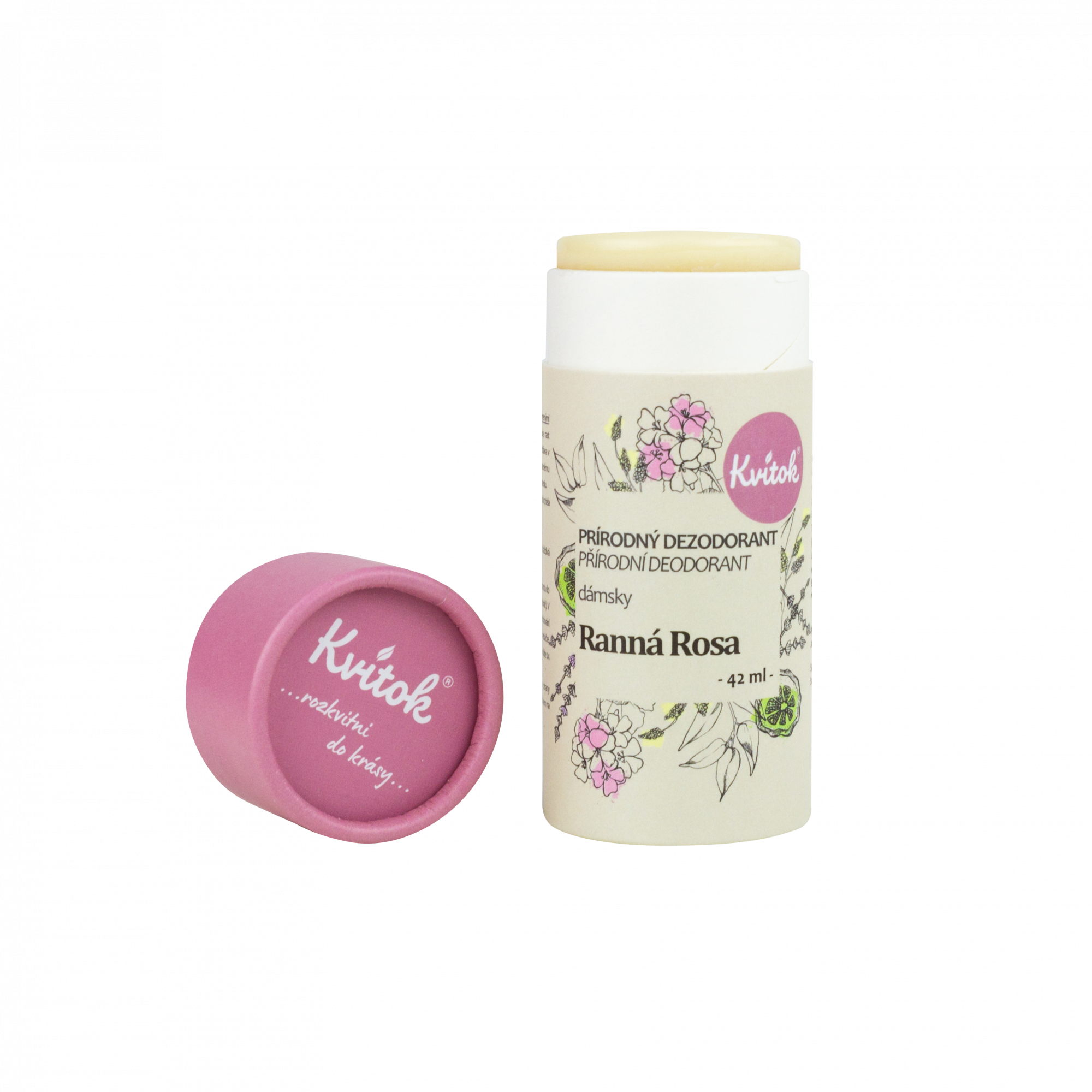 Tuhý dezodorant Kvitok Morning Dew (42 ml)