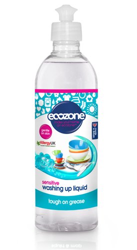 Ecozone prostriedok na umývanie riadu Sensitive - bez vône (500 ml)