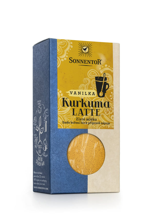 Sonnentor Kurkuma Latte vanilka <tc>BIO</tc>
