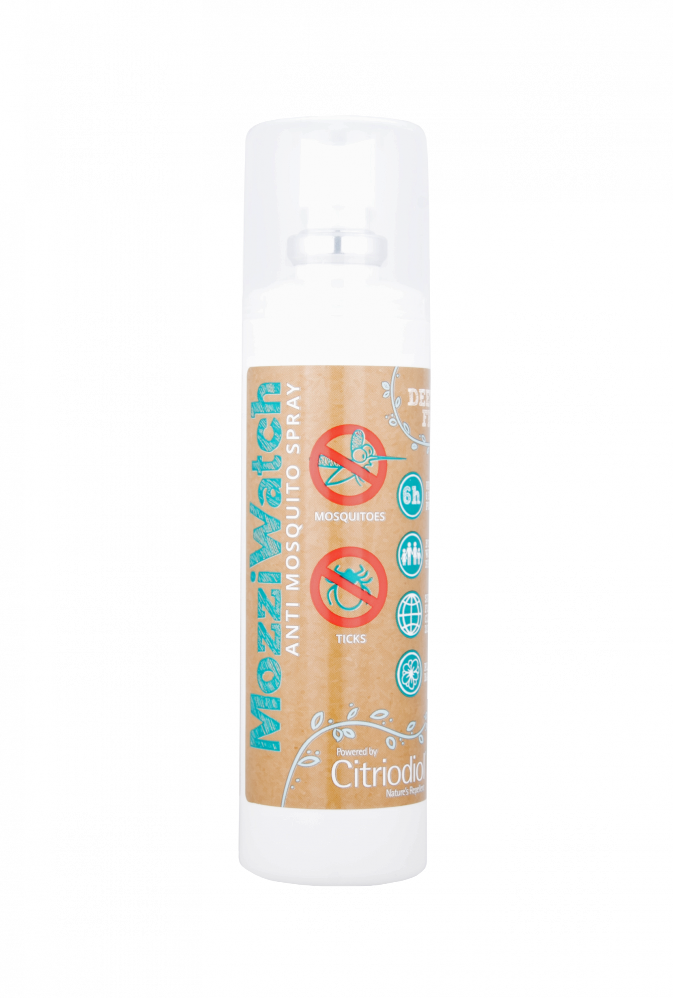 MozziWatch Prírodný repelentný sprej (75 ml)