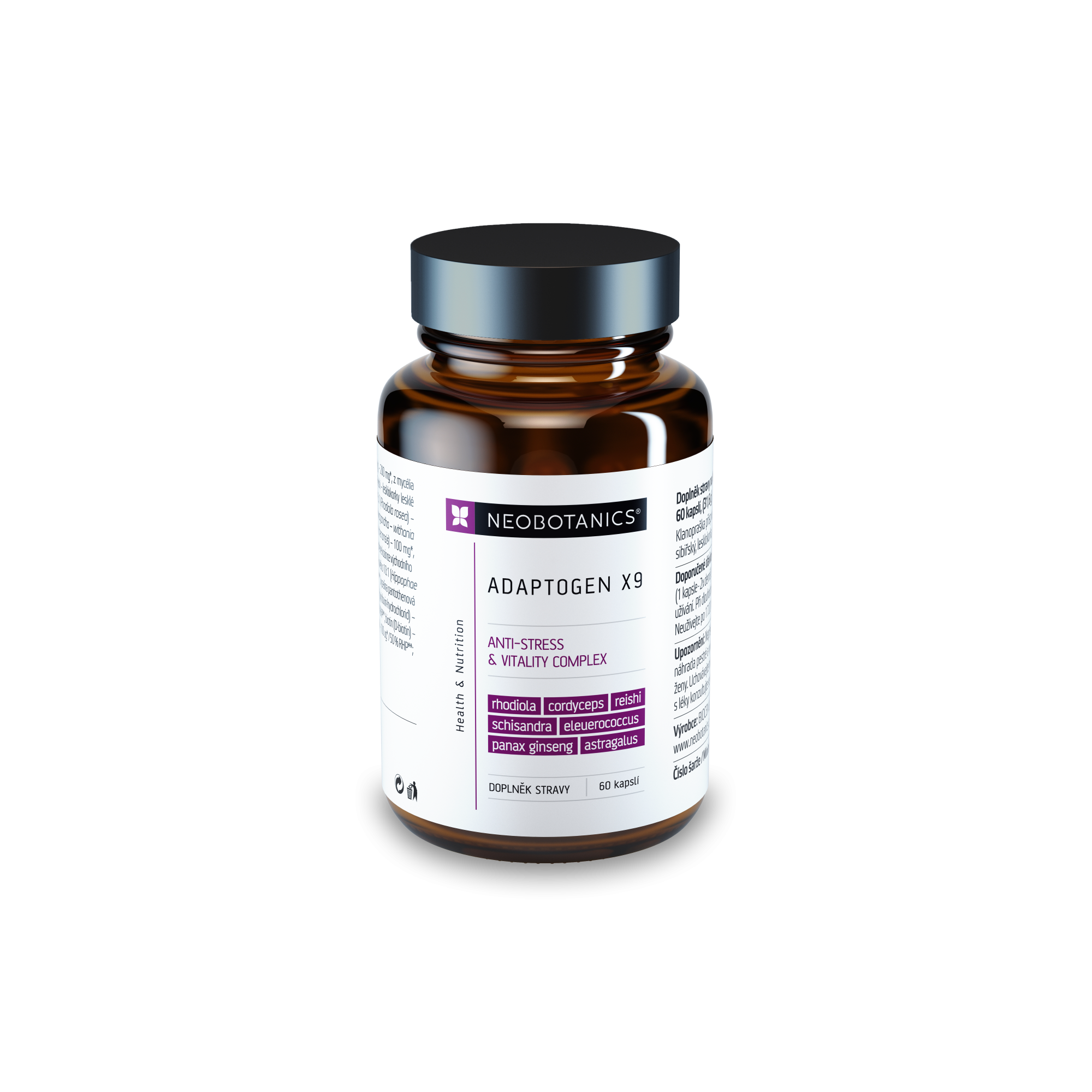 Neobotanics Adaptogen X9 (60 kapsúl)