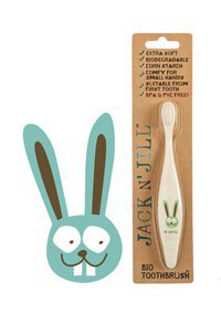 Detská zubná kefka Jack n' Jill Bunny