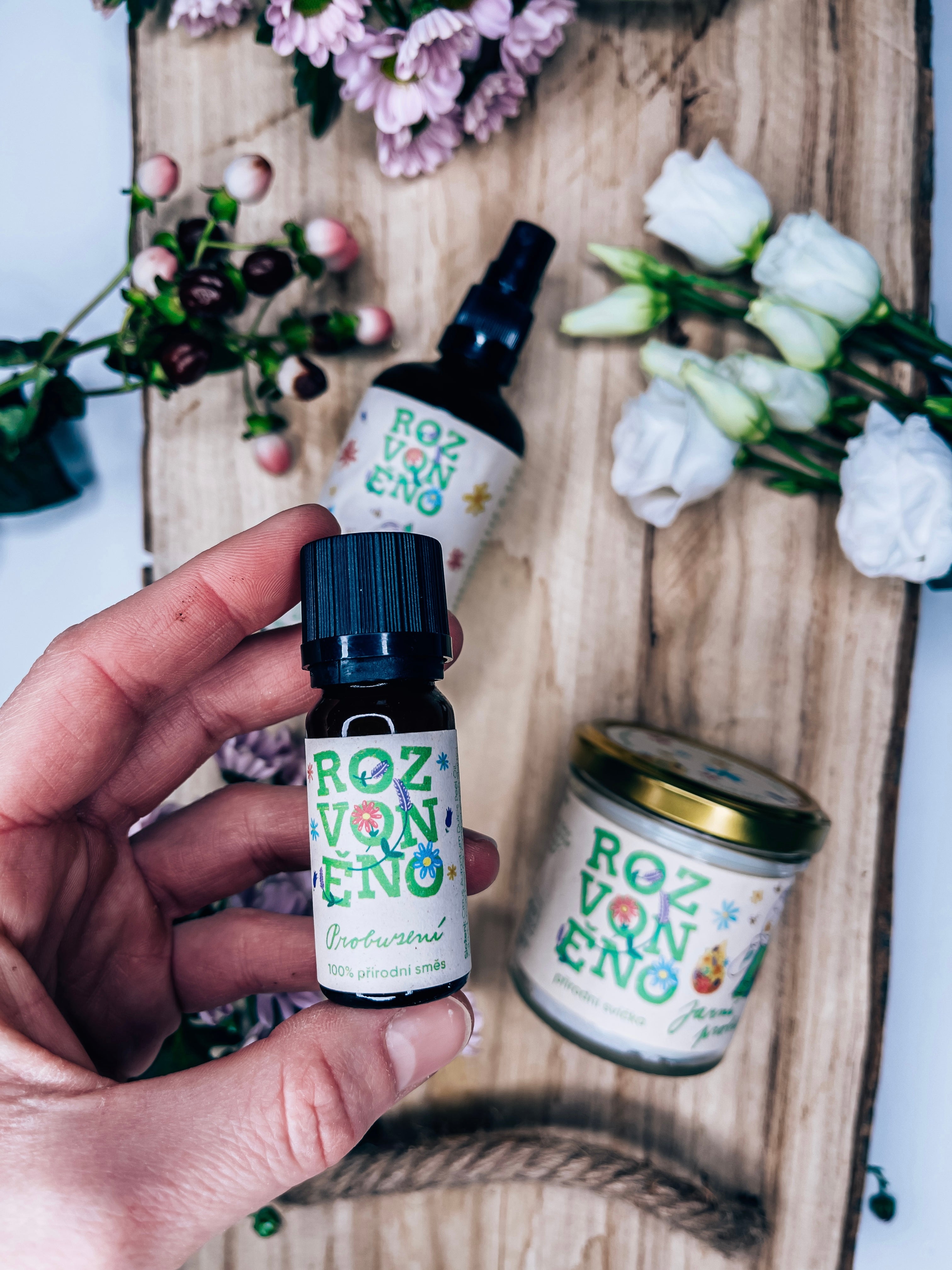 Zmes vonných esenciálnych olejov - Prebudenie (10 ml)
