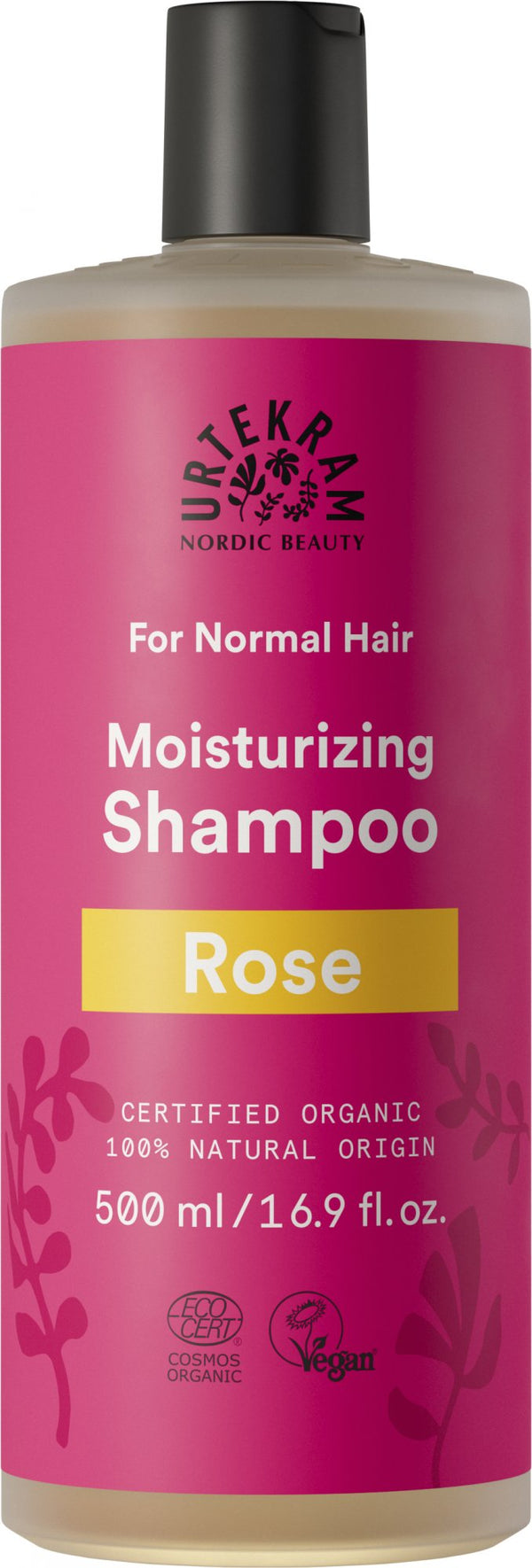 Urtekram Ružový šampón pre normálne vlasy <tc>BIO</tc>