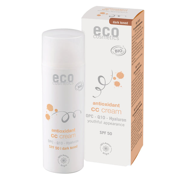 Eco Cosmetics CC krém SPF 30 <tc>BIO</tc> - tmavý (50 ml)