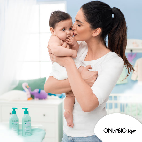 OnlyBio Hypoalergénna detská umývacia pena (300 ml)