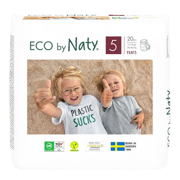 Eco by Naty Plienkové nohavičky Junior 5 (12-18 kg) (20 ks)