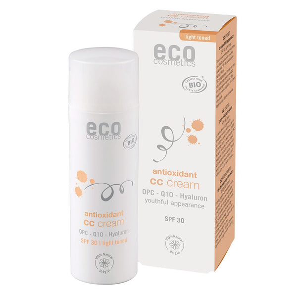 Eco Cosmetics CC krém SPF 30 <tc>BIO</tc> - ľahký (50 ml)