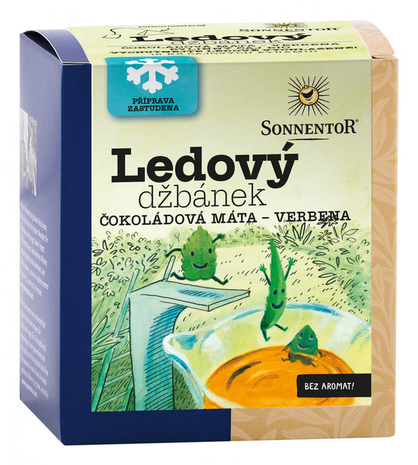 Džbán na ľad Sonnentor <tc>BIO</tc> - čokoláda. mäta a verbena - vrecúška (16 x 2 g)