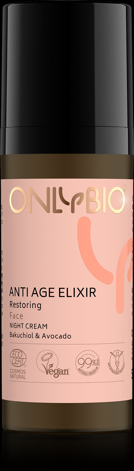 OnlyBio Obnovujúci nočný krém proti starnutiu (50 ml)