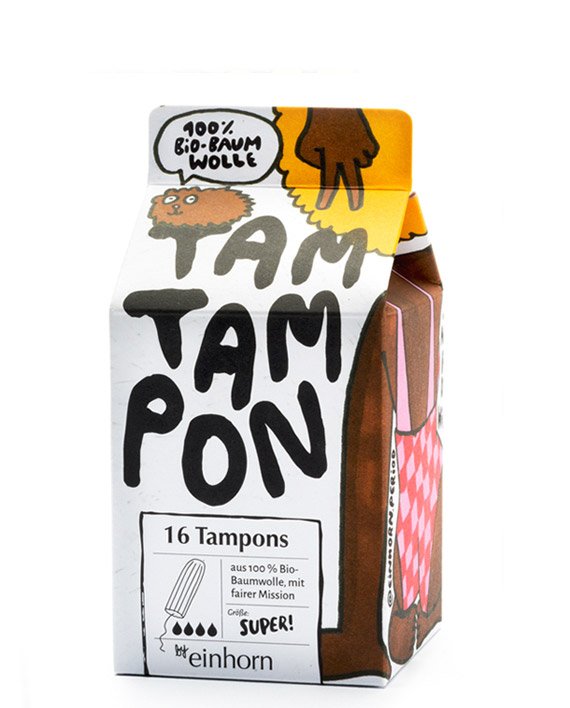 Tampóny Einhorn TamTampon Super (16 ks)