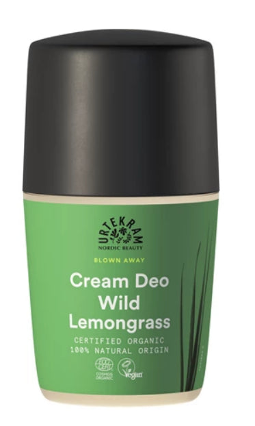 Urtekram krémový dezodorant roll-on s citrónom. tráva <tc>BIO</tc> (50 ml)
