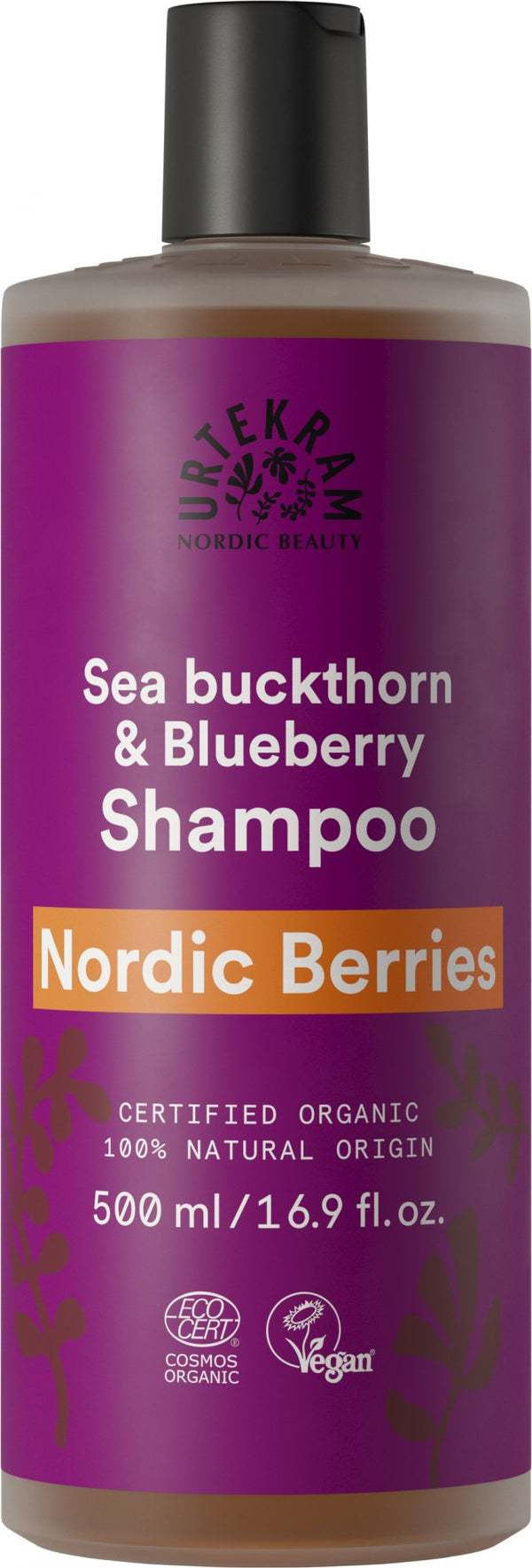 Urtekram Šampón so severskými plodmi na poškodené vlasy. <tc>BIO</tc>