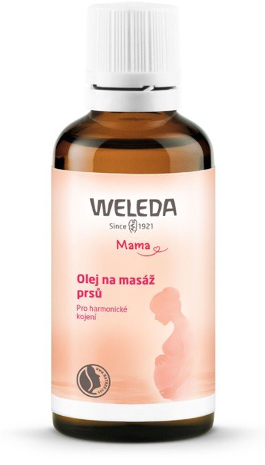 Masážny olej na prsia Weleda (50 ml)