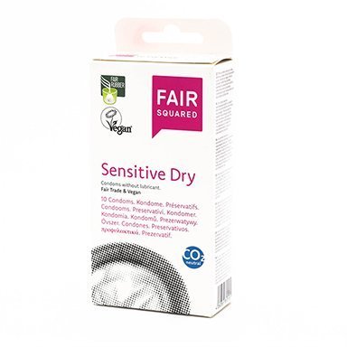 Kondóm Fair Squared Sensitive Dry (10 ks)