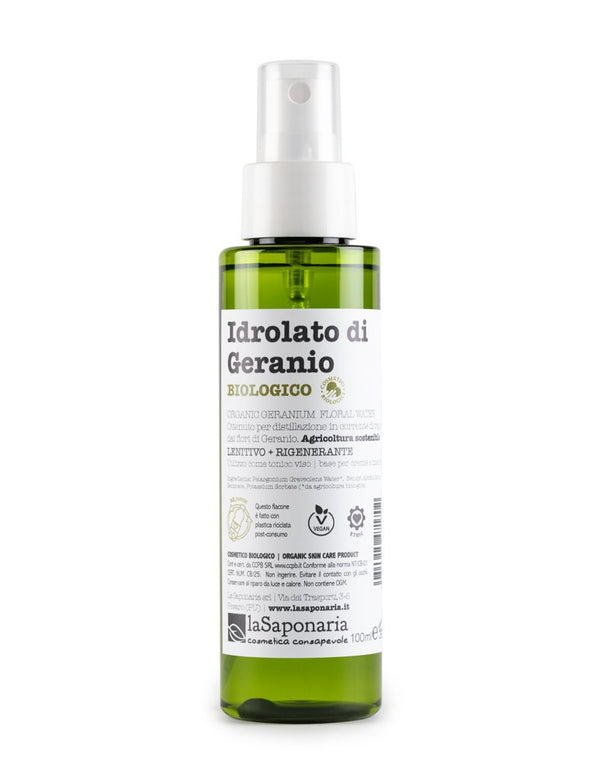 laSaponaria Kvetinová voda z pelargónie - pelargónia <tc>BIO</tc> (100 ml)
